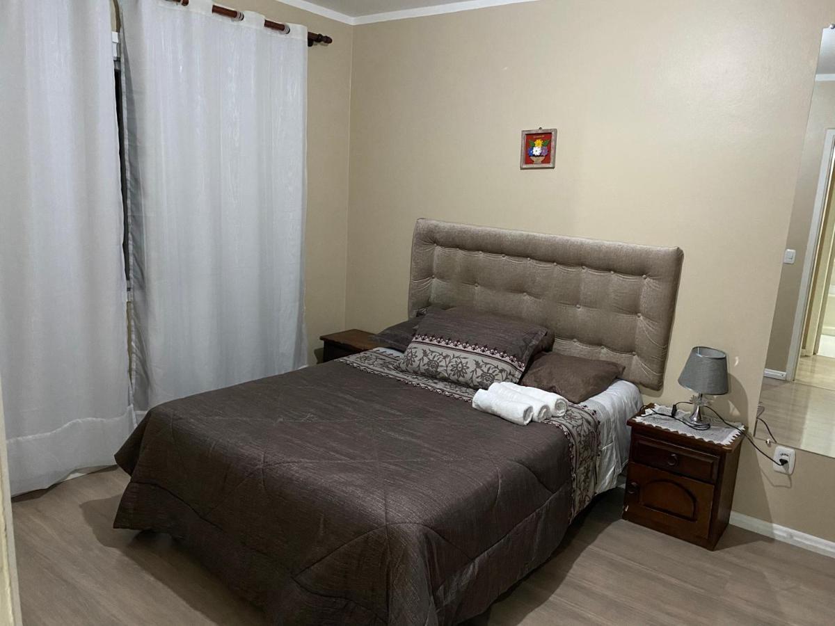 Apartamento na rua coberta Gramado Exterior foto